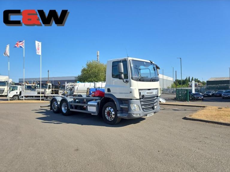 2018 (68) DAF FAR CF 340 26T 6x2 Chassis Cab