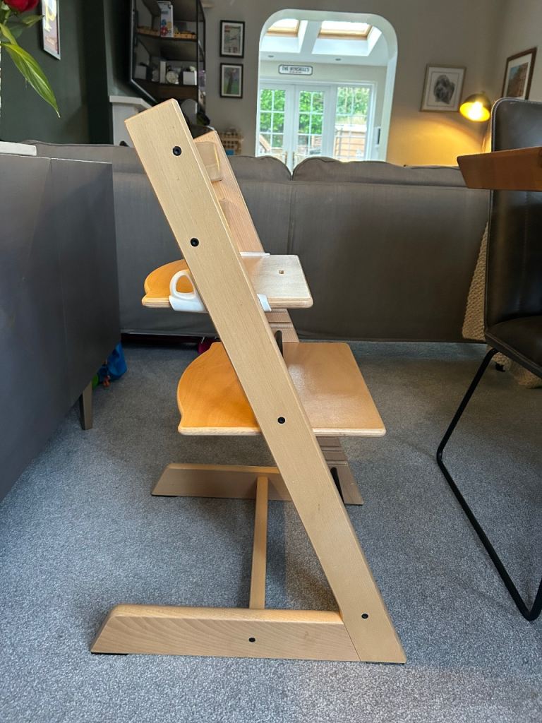 Stokke Tripp trapp high chair - Natural WITH BABY SET 