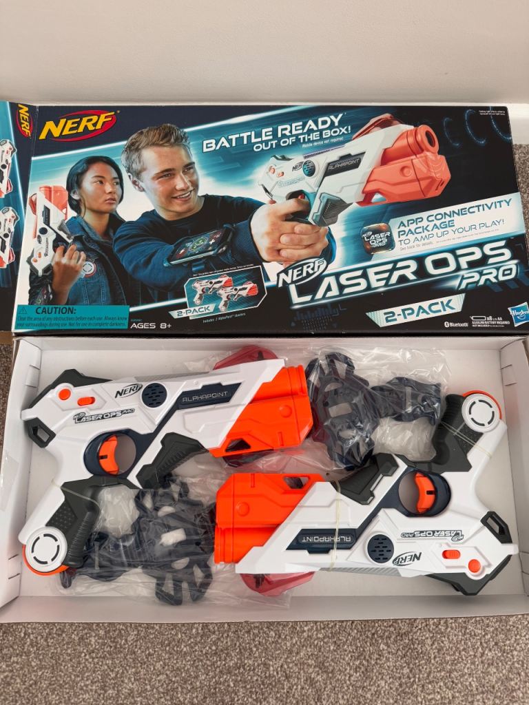 Nerf Laser Ops Pro Alphapoint. Like New - Boxed. Bitterne Southampton. 