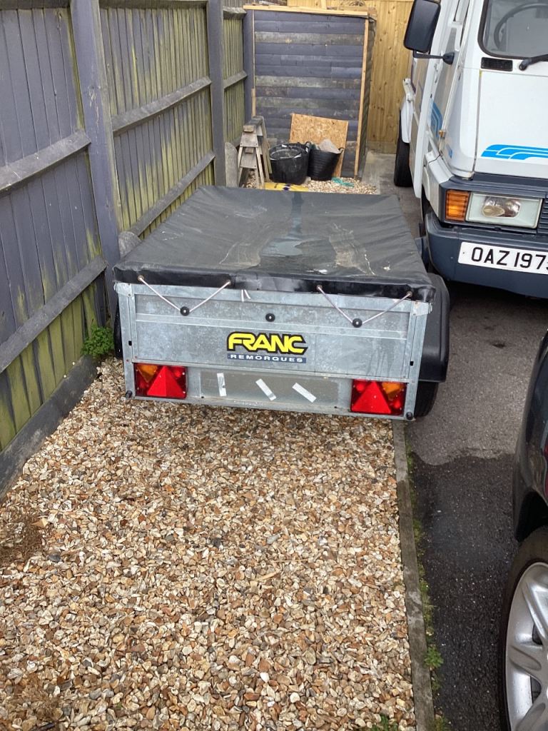 Franc galvanised trailer