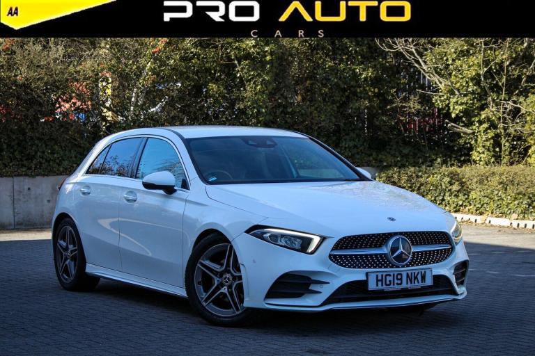 2019 Mercedes-Benz A-Class 1.5 A180d AMG Line (Premium) 7G-DCT Euro 6 (s/s) 5dr HATCHBACK Diesel ...