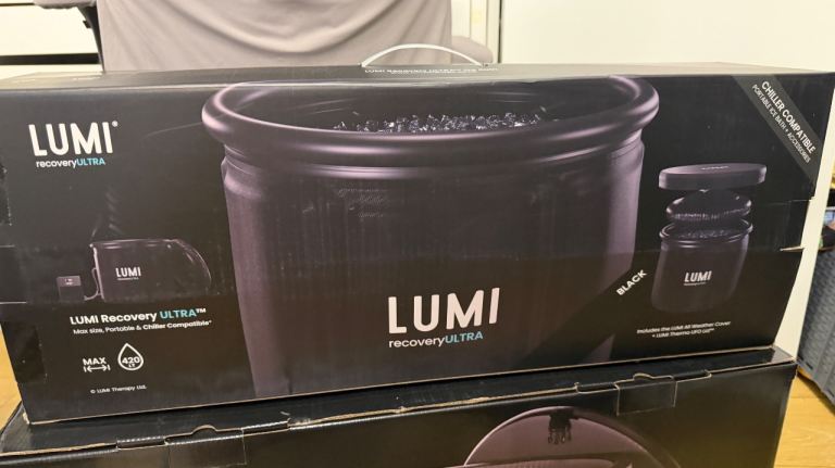 Lumi recovery ultra ice bath black new in box