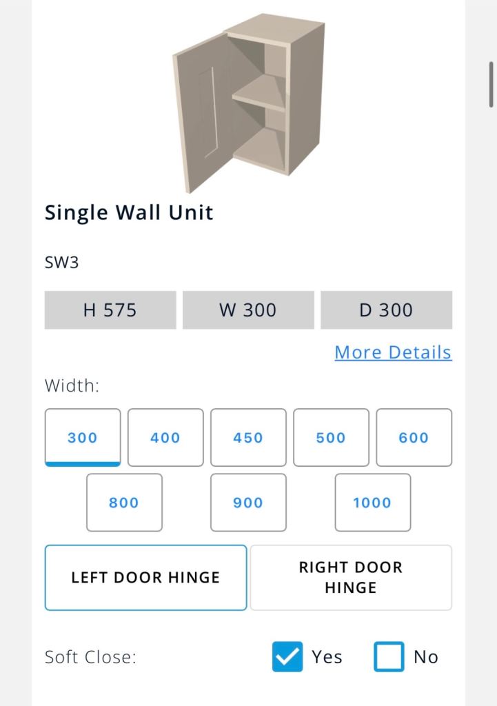 New wall unit - natural oak finish 