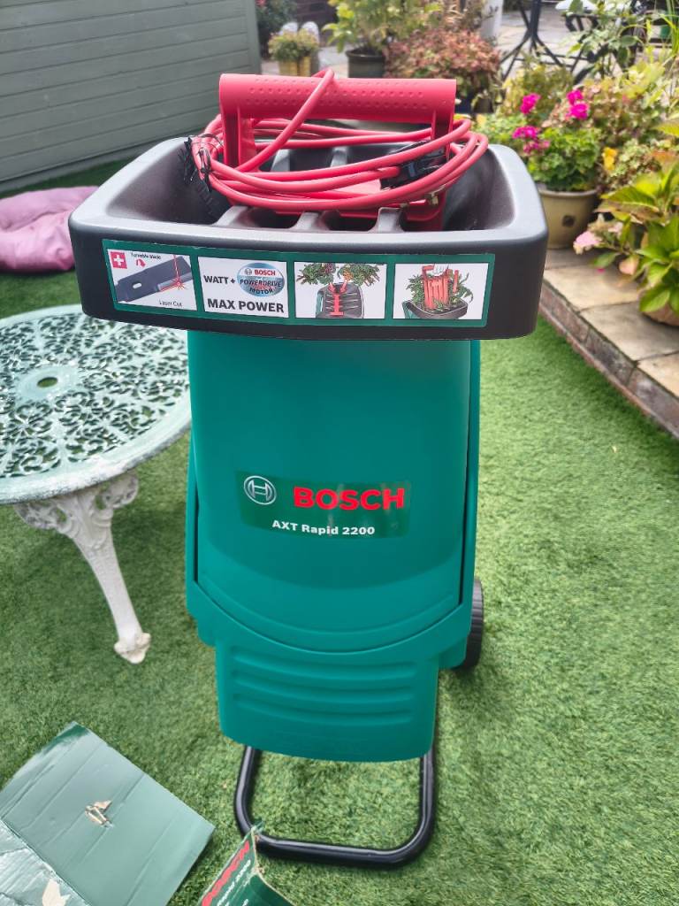 Bosch AXT Rapid 2200 Garden Shredder - Brand New Condition