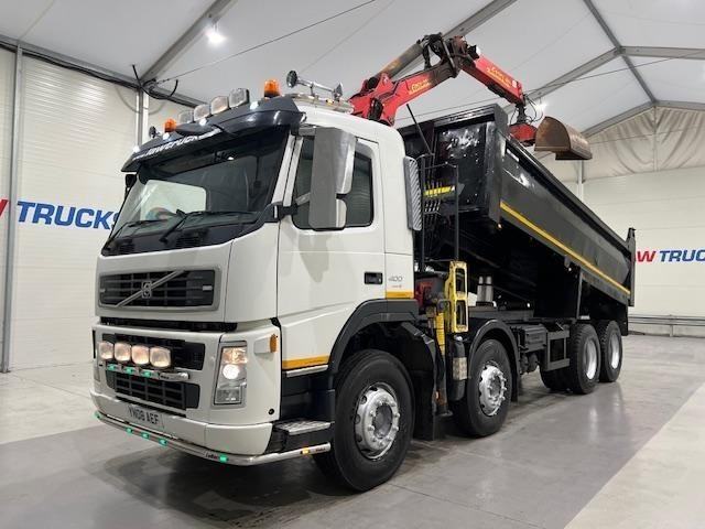 Volvo FM 400 8x4 Steel Tipper Grab