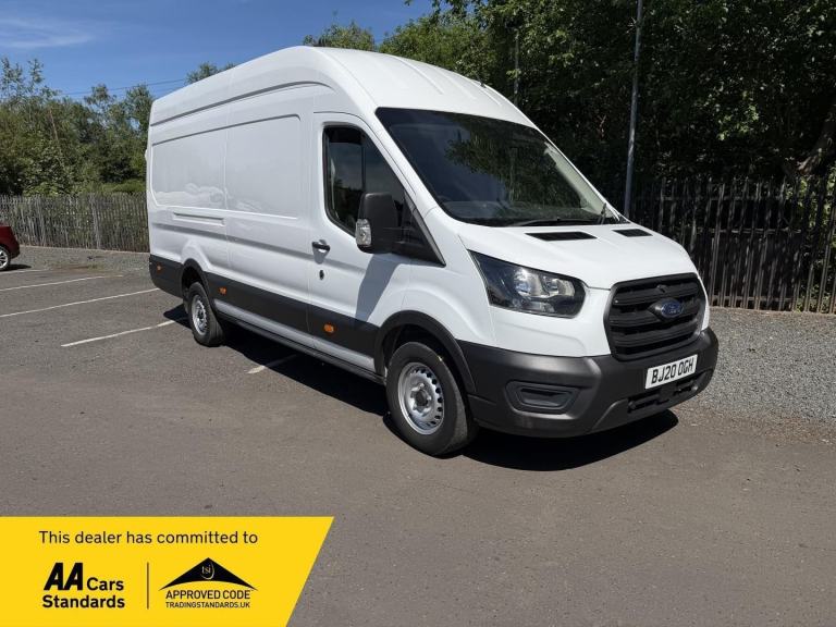 2020 FORD TRANSIT 2.0 350 EcoBlue Leader Panel Van White Manual Diesel