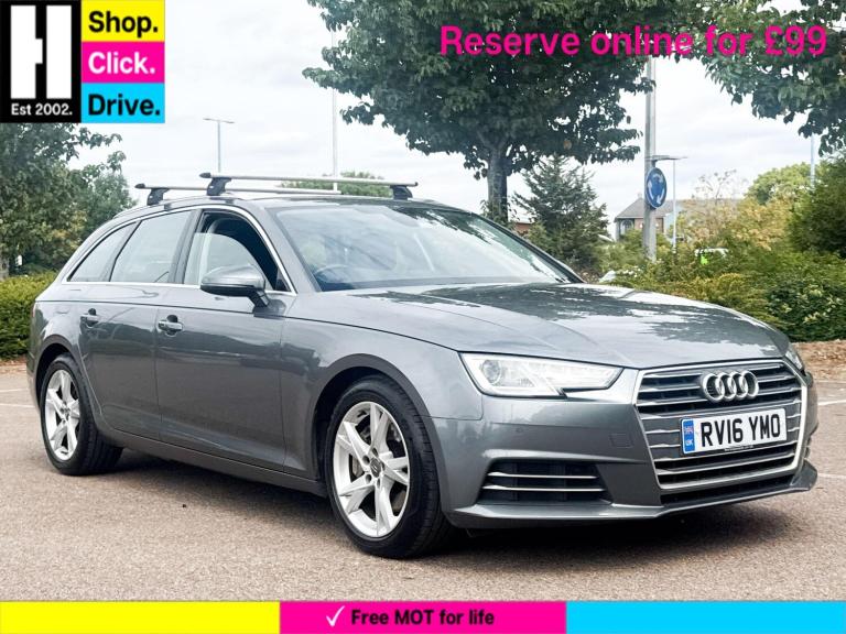 2016 Audi A4 Avant 2.0 TDI ultra Sport Estate 5dr Diesel Manual Euro 6 (s/s) (190 ps) ESTATE Dies...