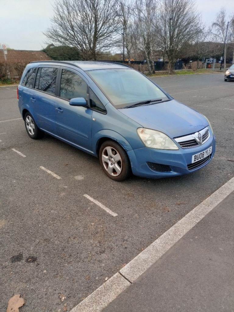 2008 Vauxhall Zafira MPV Manual Gearbox 1598 (cc) 5 doors