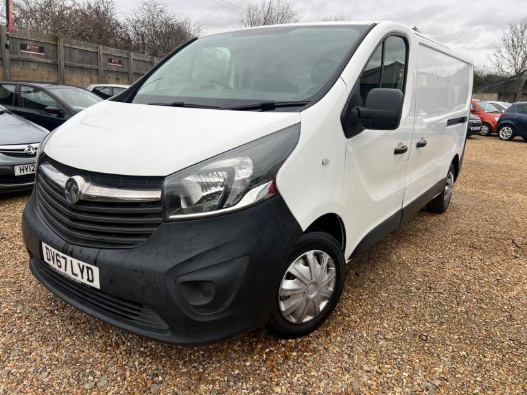 2017 Vauxhall Vivaro 2900 1.6CDTI 120PS H1 Van PANEL VAN DIESEL Manual