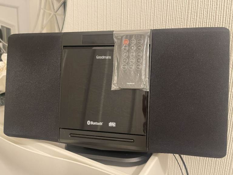 Goodmans Front Loading CD / Radio Player with Remote control