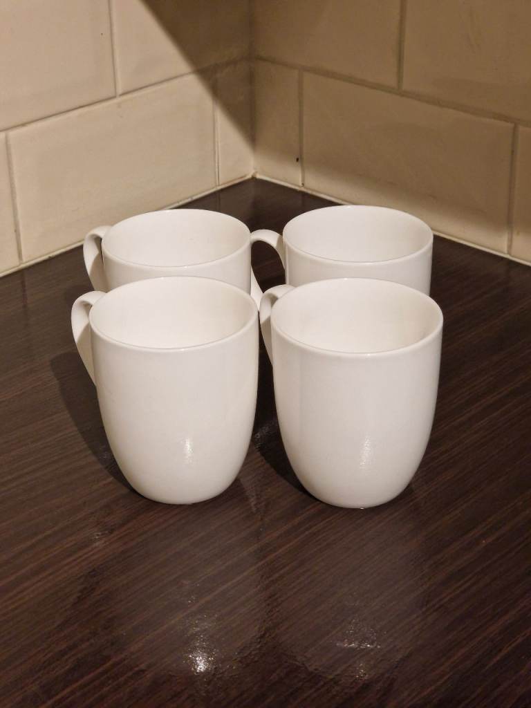 White Mugs