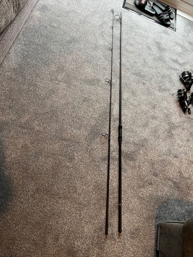 Nash Pursuit 12ft 3lb carp rods x 3