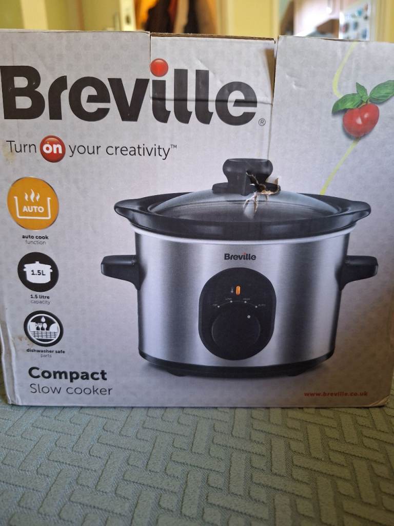 Breville Compact Slow Cooker 1.5L – Brand New in Box