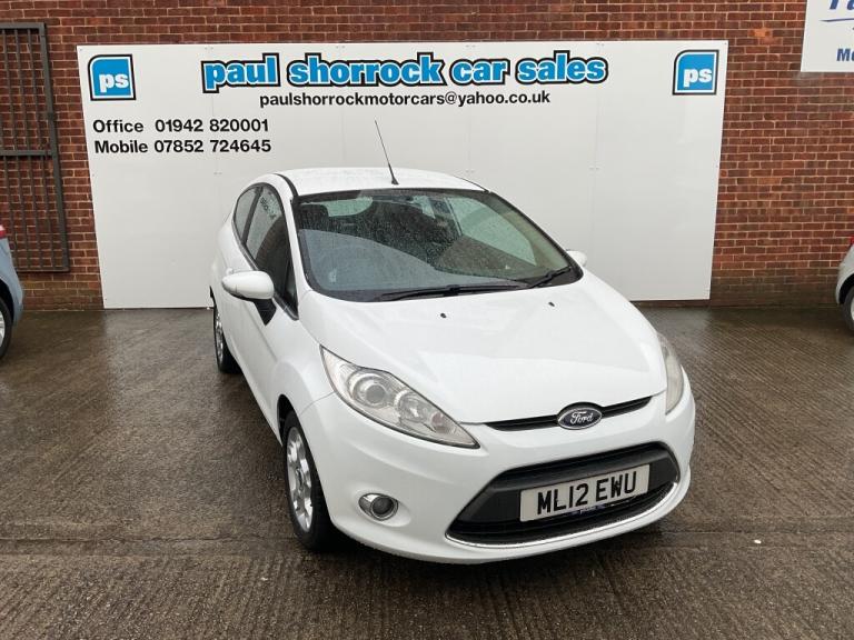2012 Ford Fiesta 1.2 ZETEC 3DR Manual Hatchback Petrol Manual