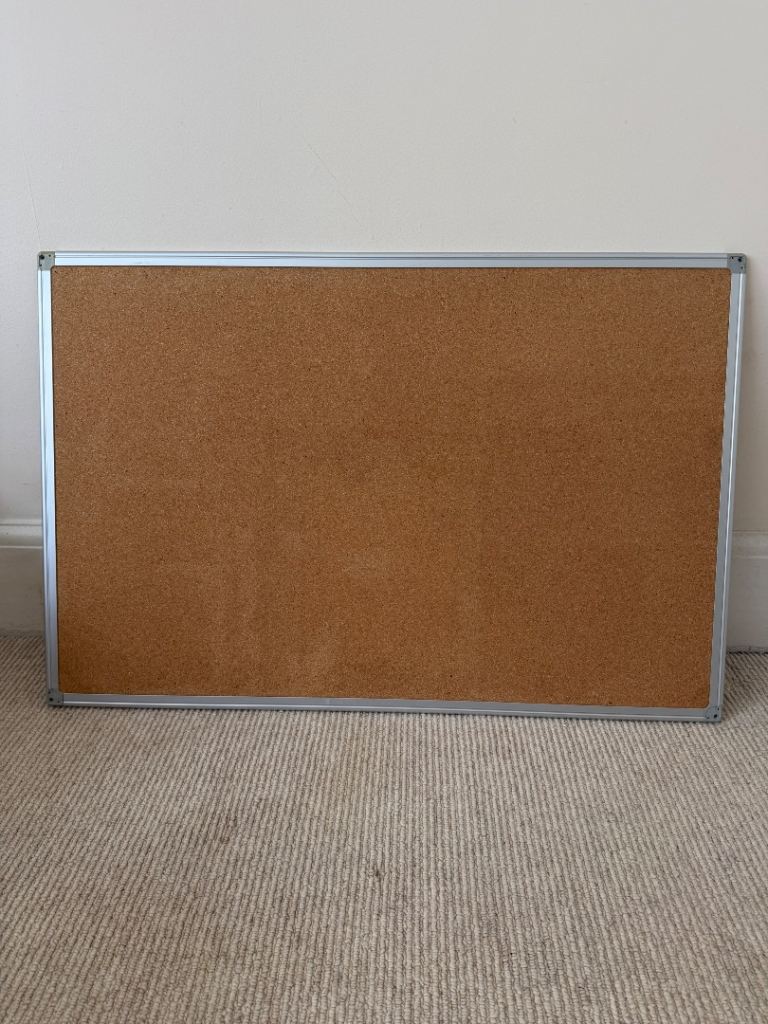 Large cork board / pinboard 