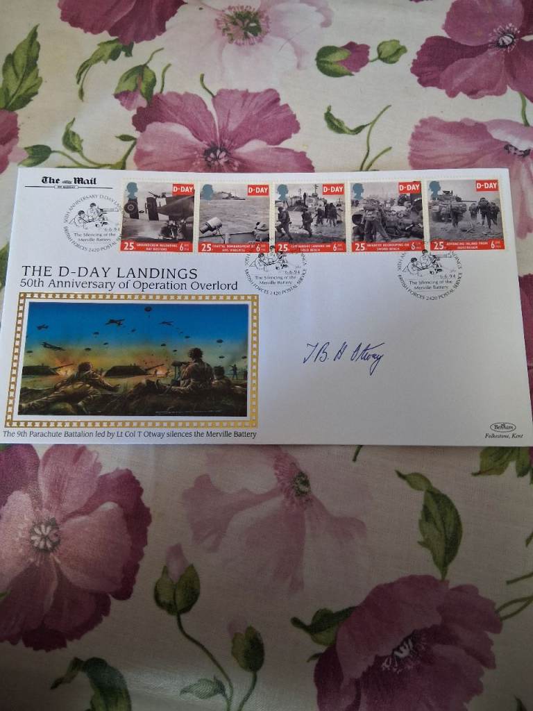 First day covers signed 