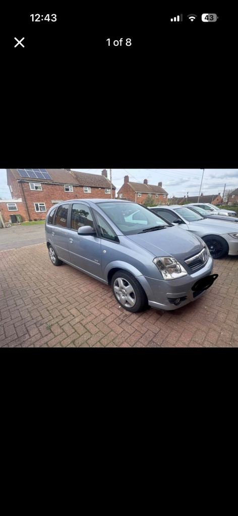 Vauxhall, MERIVA, MPV, 2008, Manual, 1598 (cc), 5 doors