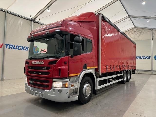 Scania P280 6x2 Rear Lift Sleeper Cab Curtainsider 
