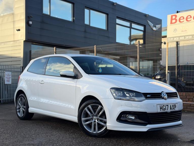 2017 Volkswagen Polo 1.0 TSI R-Line Euro 6 (s/s) 3dr HATCHBACK Petrol Manual