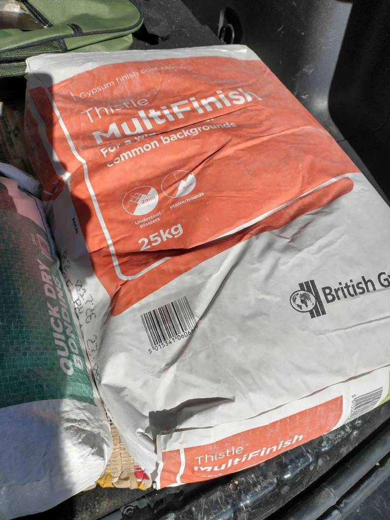 Thistle Multifinish Plaster 25kg bag 