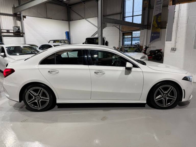2019 Mercedes-Benz A-Class 1.5 A180d AMG Line Premium Saloon 4dr Diesel 7G-DCT Euro 6 s/s 116 ps ...