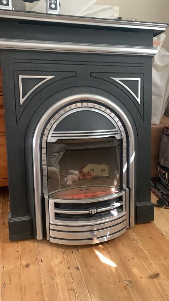 Cost on fireplace with electric fire