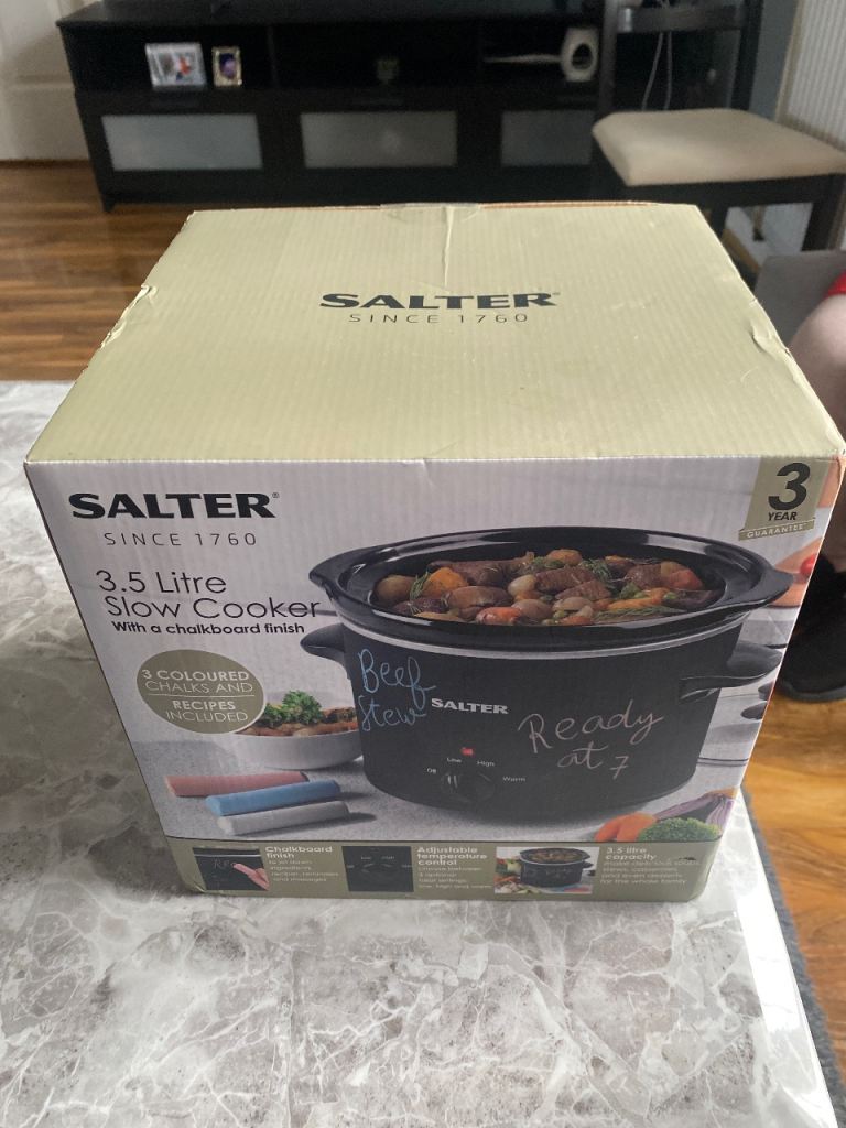 Salter 3.5 litre Slow cooker - Brand New & SEALED 