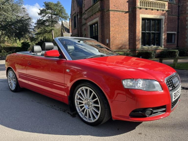 2009 Audi A4 2.0 TDI S LINE 2DR Manual Convertible Diesel Manual