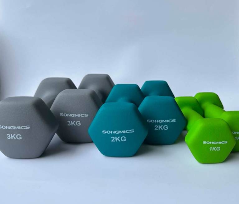 Dumbbell Set 1kg, 2kg, 3kg – New Seet