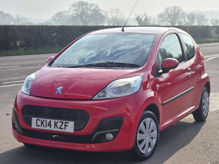 2014 Peugeot 107 1.0 Active 3dr HATCHBACK PETROL Manual