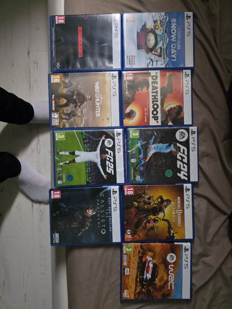 Playstation 5 Games some sealed 