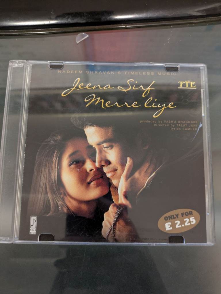 Jeena Sif Merre Liya Indian Asian 7 Hindi Bollywood Blockbuster Music CD Album ref 23