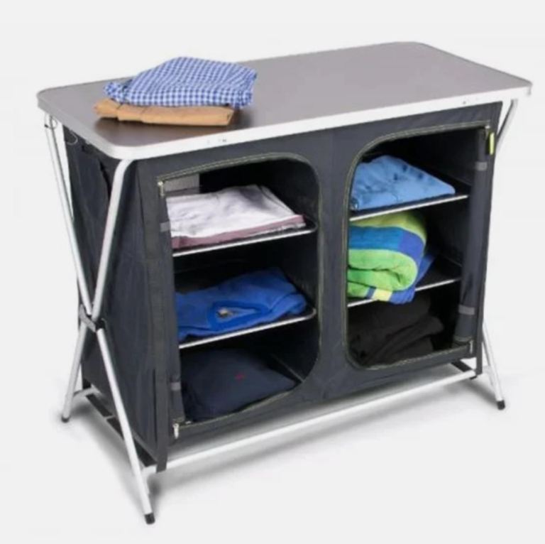 Kampa Zara Folding Wardrobe / Cupboard