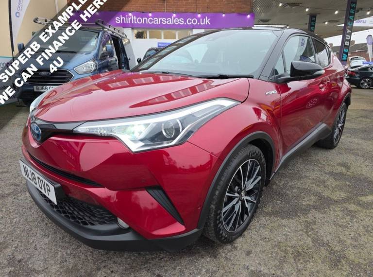 2018 Toyota C-HR 1.8 VVT-h Red Edition SUV 5dr Petrol Hybrid CVT Euro 6 (s/s) (122 ps) HATCHBACK ...