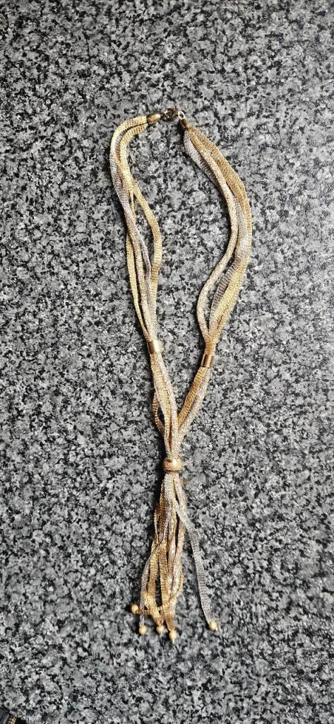 Broken 18ct gold necklace for scrap 11.5g hallmarked 18k