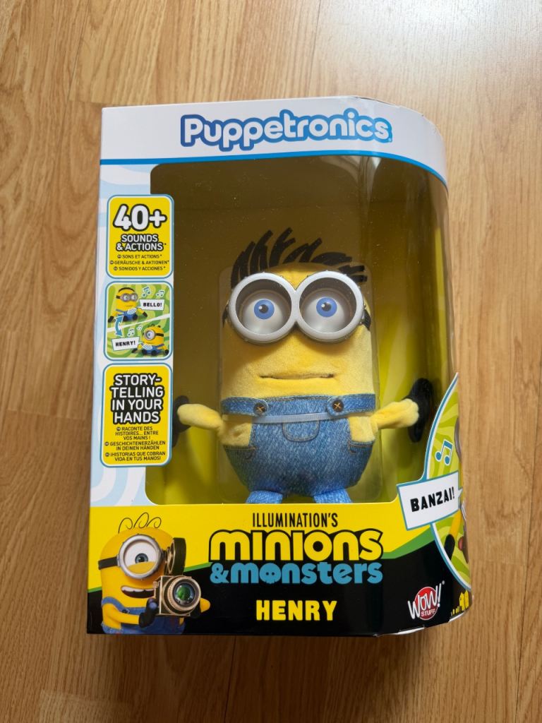 Henry Minions Puppetronics Toy