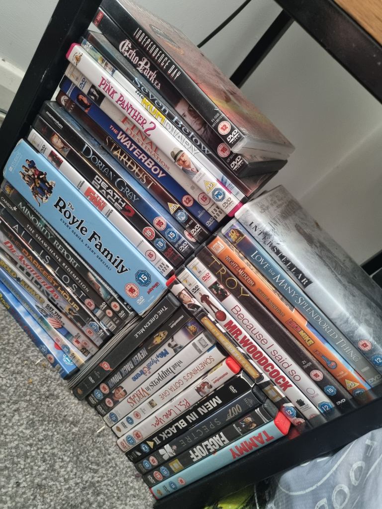 £1 a DVD for sale house clearance