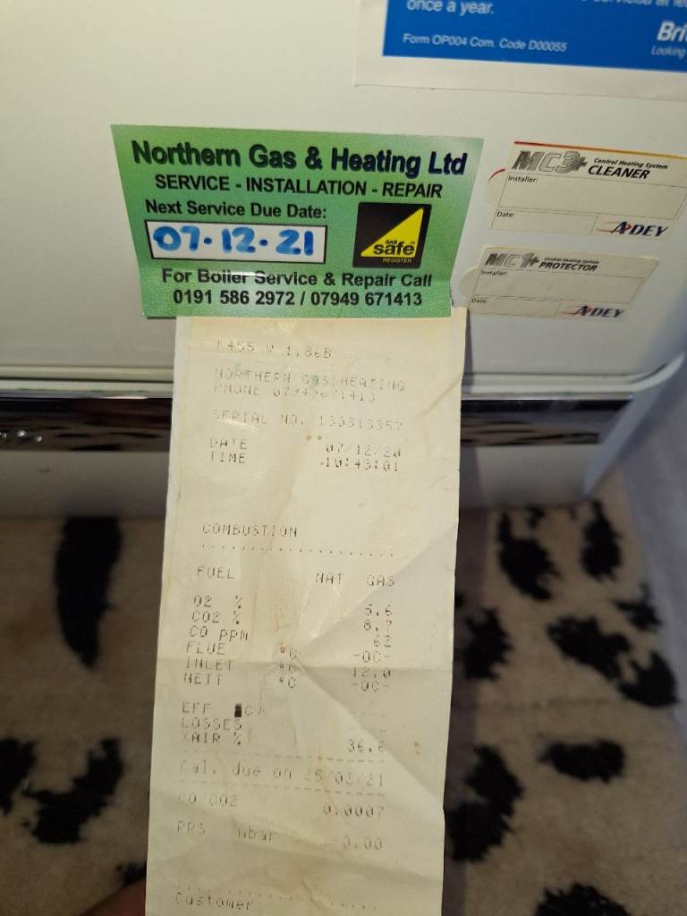 Baxi Platinum Gas Combi Boiler – Excellent Condition & Fully Working!
