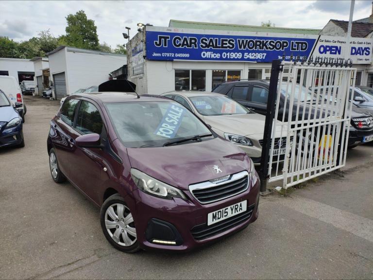 2015 Peugeot 108 1.0 Active 5dr HATCHBACK PETROL Manual