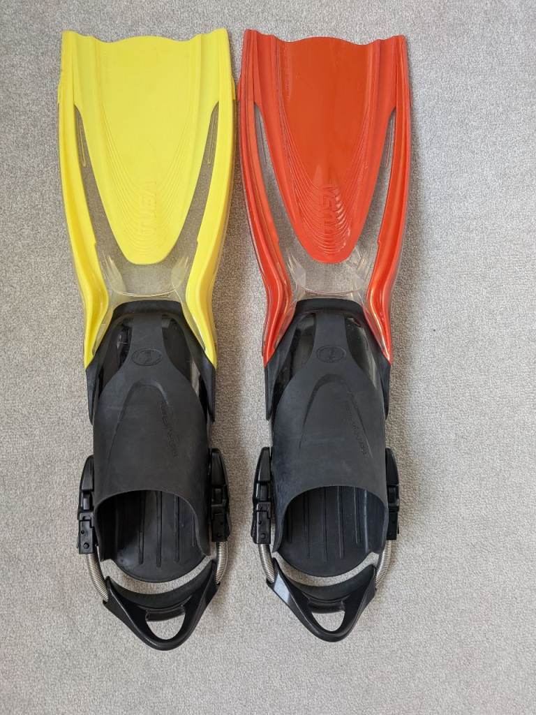 Tusa hyflex switch pro scuba diving fins L/XL