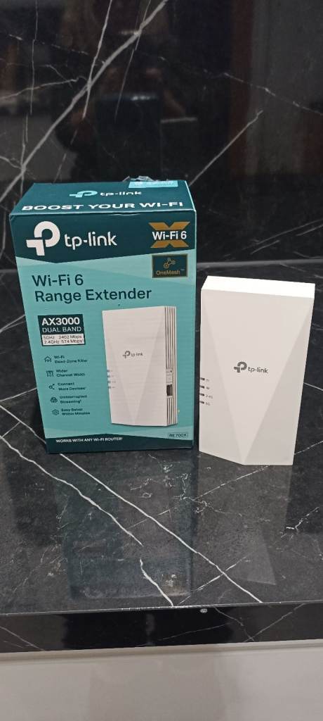 TP-Link AX3000 Dual Band Wi-Fi 6 Range Extender, Broadband Wi-Fi Booster