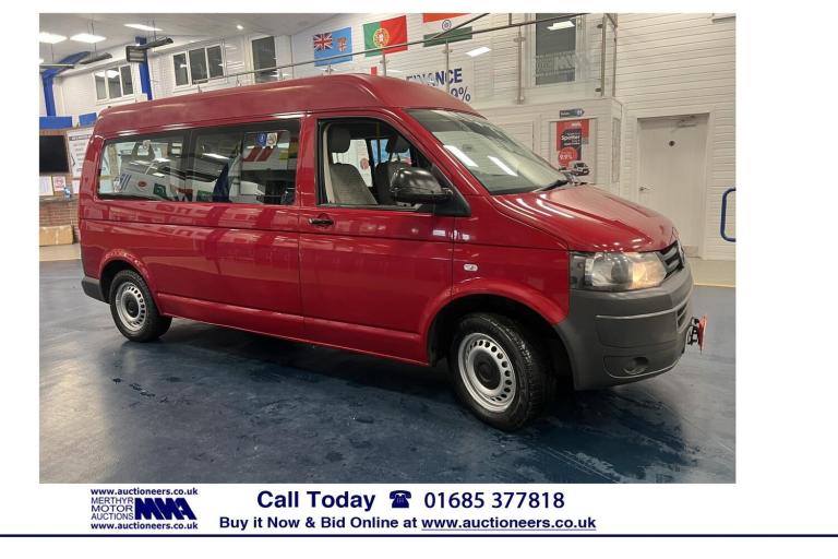 2013 Volkswagen Transporter T32 2.0TDI 140PS 4MOTION AWD/4X4 LWB 9 SEAT DISABLED MINIBUS --------...