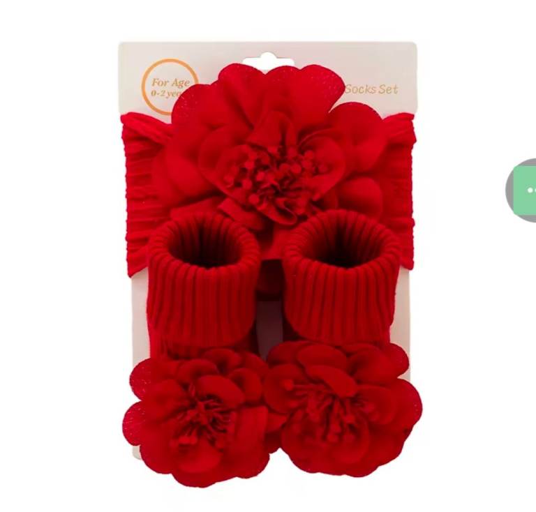 Sock and headbands for girls Christmas 