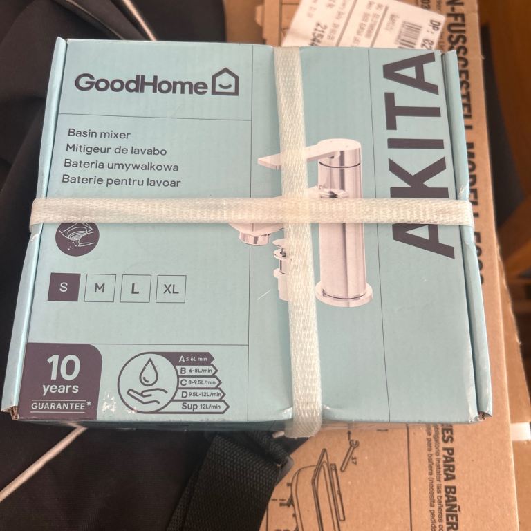 GoodHome Akita Basin Mixer Tap – New in Box