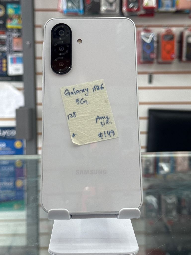Samsung Galaxy A26 5G 128GB – White, As Good As New
