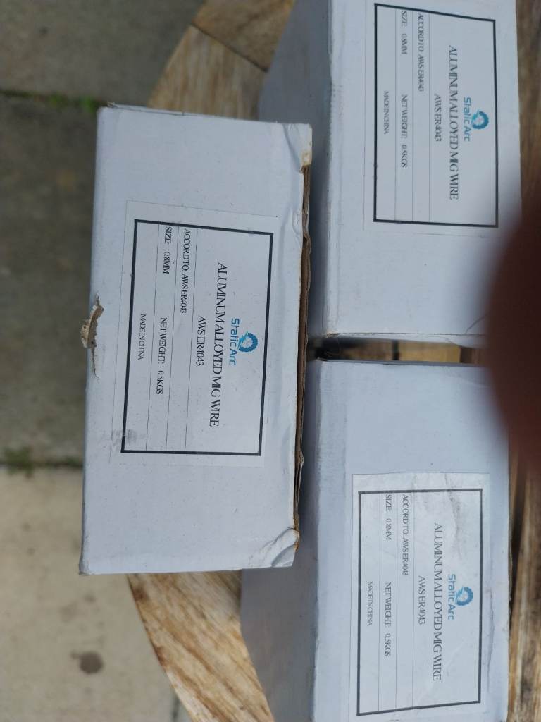 Static arc aluminium mig wire 0.8mm 0.5kg