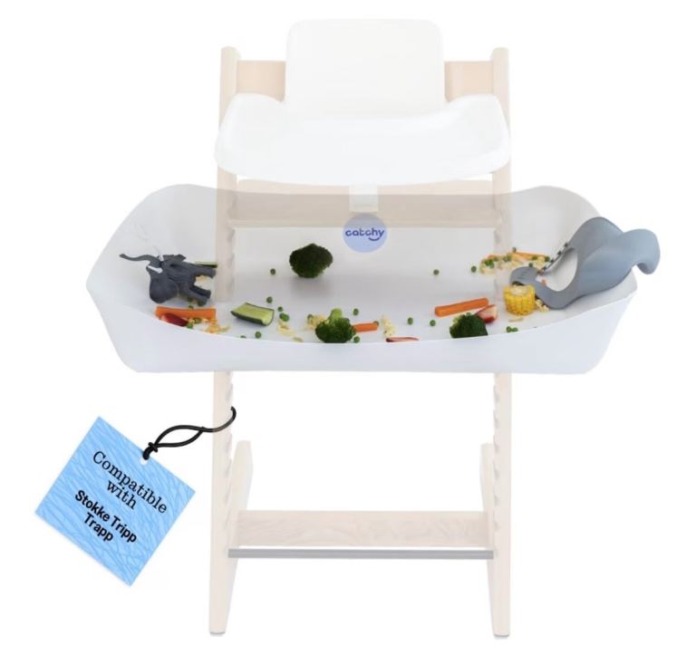Catchy High Chair Food Catcher - Compatible With Stokke Tripp Trapp