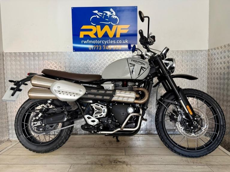 TRIUMPH SCRAMBLER 1200 X, 2024, 24 REG, ONLY 1 OWNER & 2,283 MILES