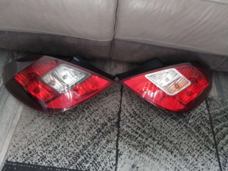 Vauxhall corsa D rear lights