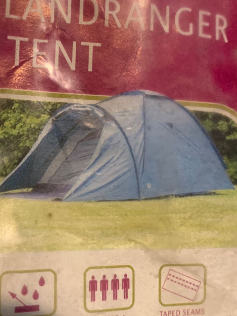 Hi Gear Aerial 4 Person Dome Tent Great Condition 